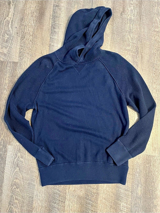GAP Other - Men’s Gap Knit Warm Cozy Sweater Hoodie in Navy Blue Size Medium